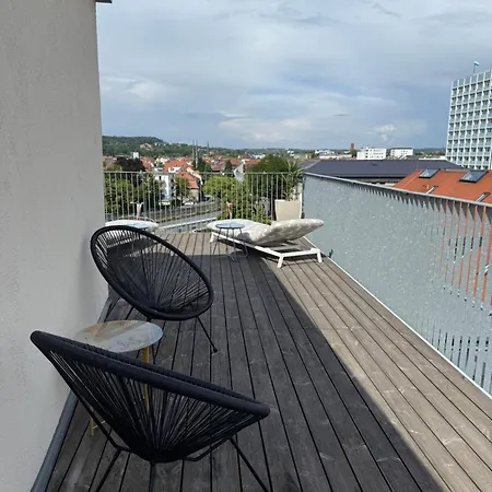 아파트 Designaparts - I - Penthouse Mit Dachterrasse